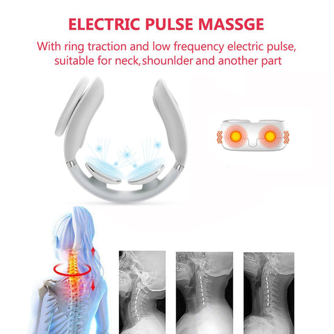 Image of Smart Neck Massager, 3D Digital Vertebra Muscle Massage Machine